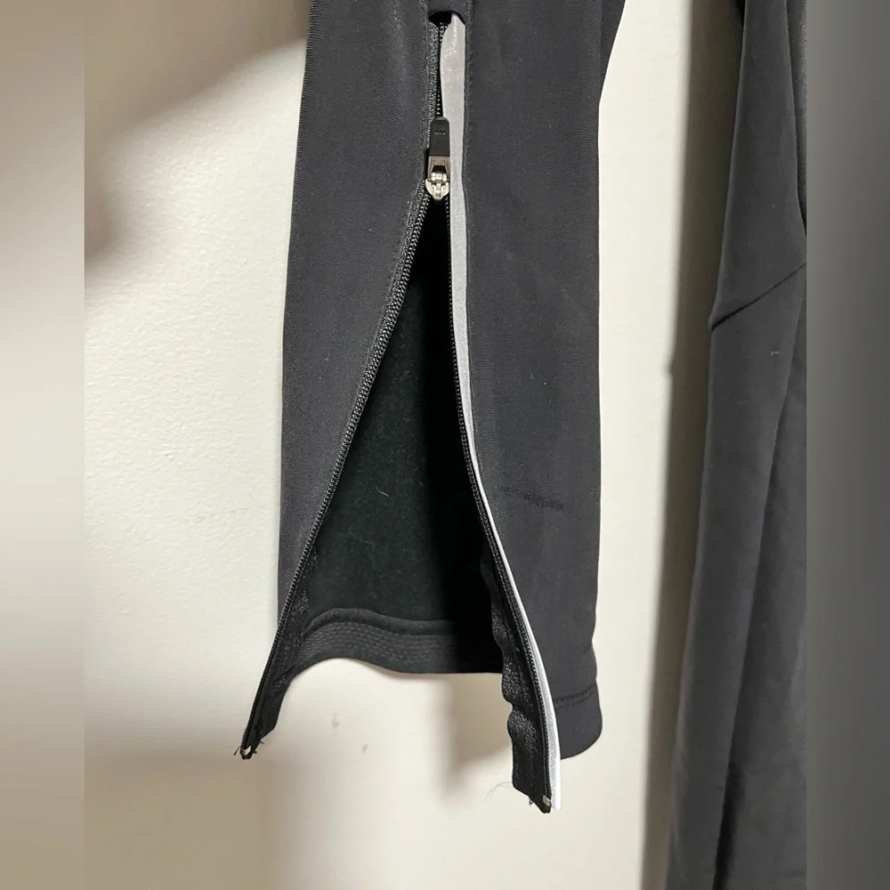 Mountain Equipment Co-op Men’s Black Fleece-Lined Tights Size Large - Reflective - Picture 4 of 15